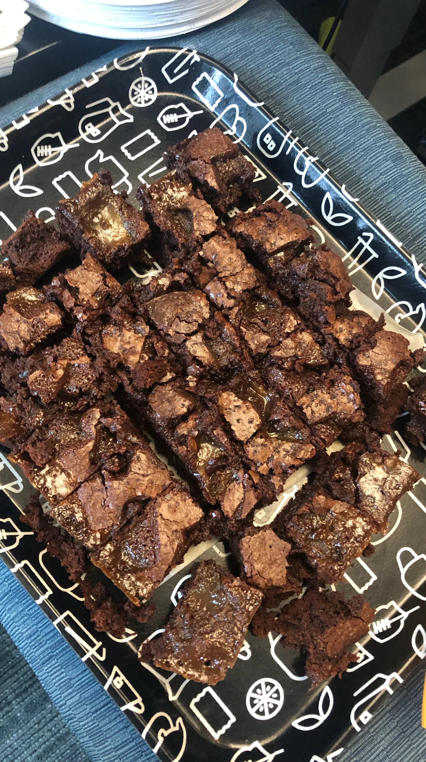 Salted Caramel Brownies and Showing Love Through Fat and Sugar