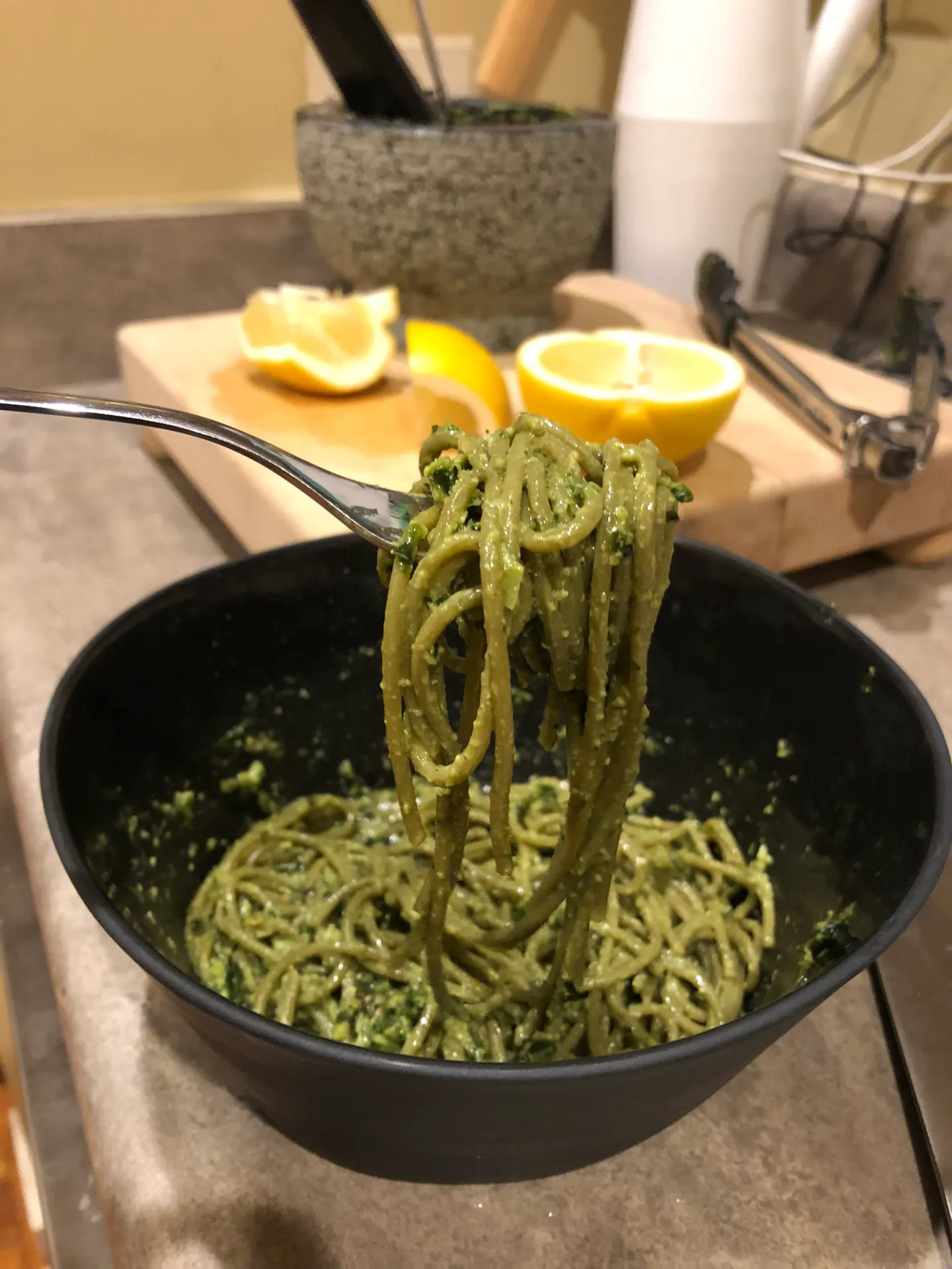 Pesto and Poor Organisation Skills